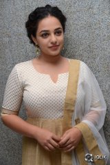 Nithya Menen At 100 Days of Love Movie Release Date Press Meet